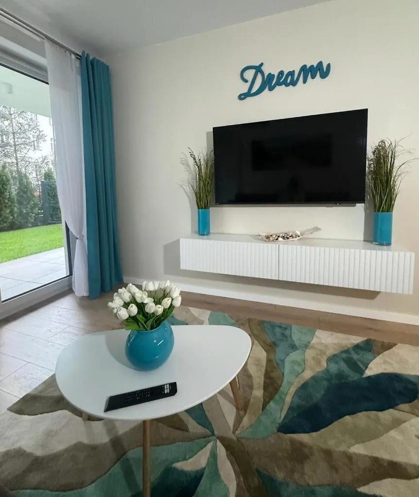 Apartament Whiteblue Dream 2 Kolobrzeg Z Ogrodkiem & Sauna & Fitness & Bawialnia Dla Dzieci 0*,