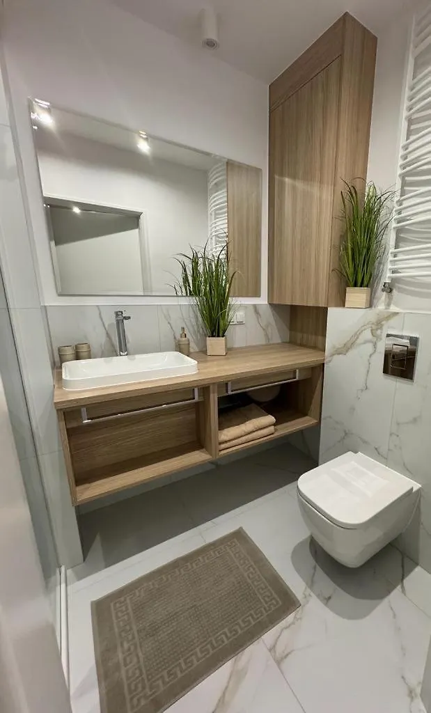 Apartament Whiteblue Dream 2 Kolobrzeg Z Ogrodkiem & Sauna & Fitness & Bawialnia Dla Dzieci Poland