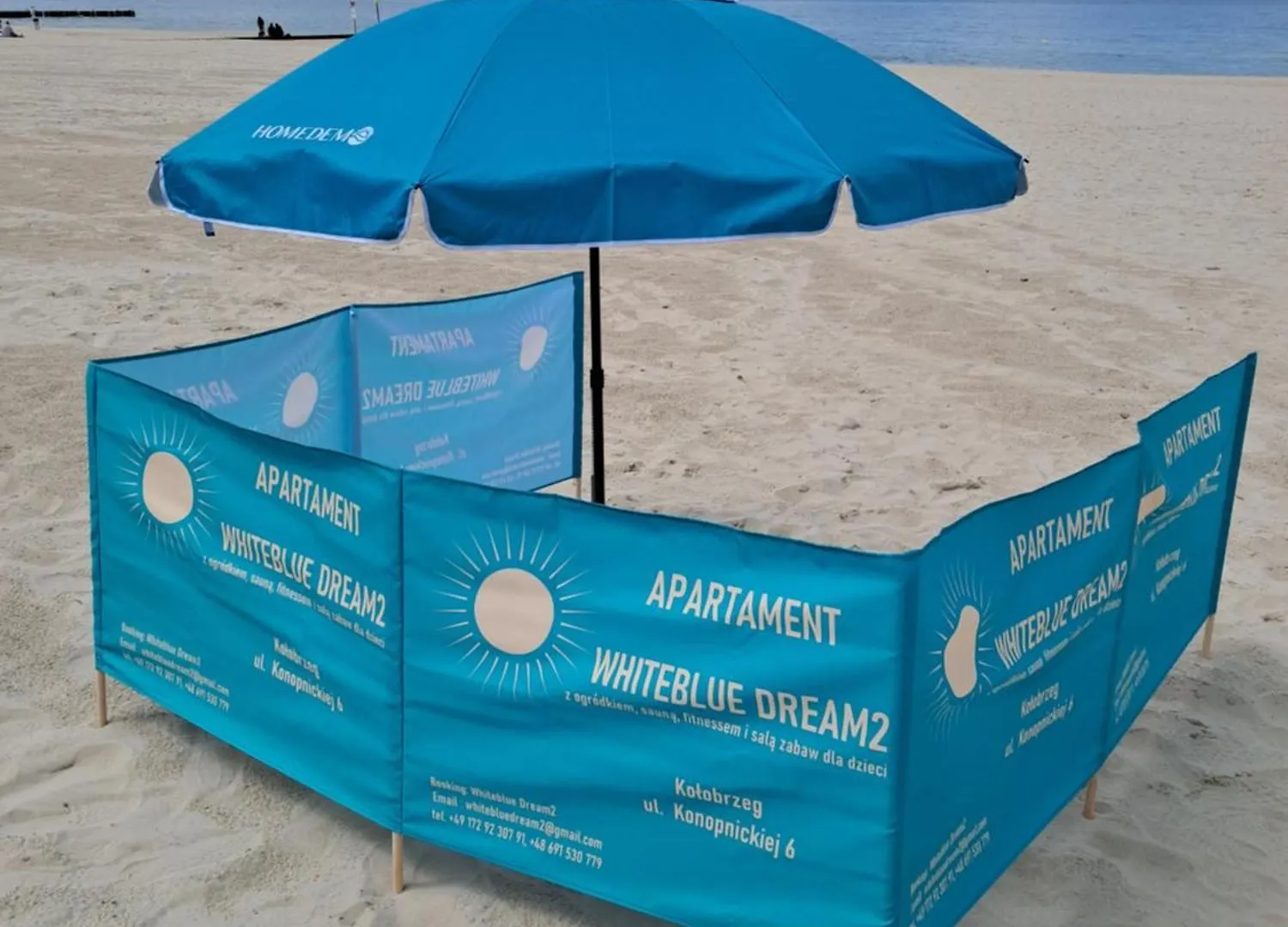 Apartment Apartament Whiteblue Dream 2 Kolobrzeg Z Ogrodkiem & Sauna & Fitness & Bawialnia Dla Dzieci